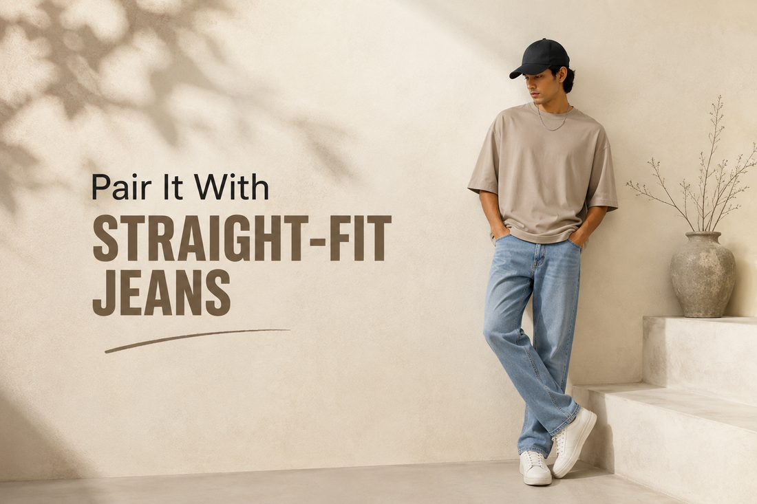 Pair It With Straight-Fit Jeans