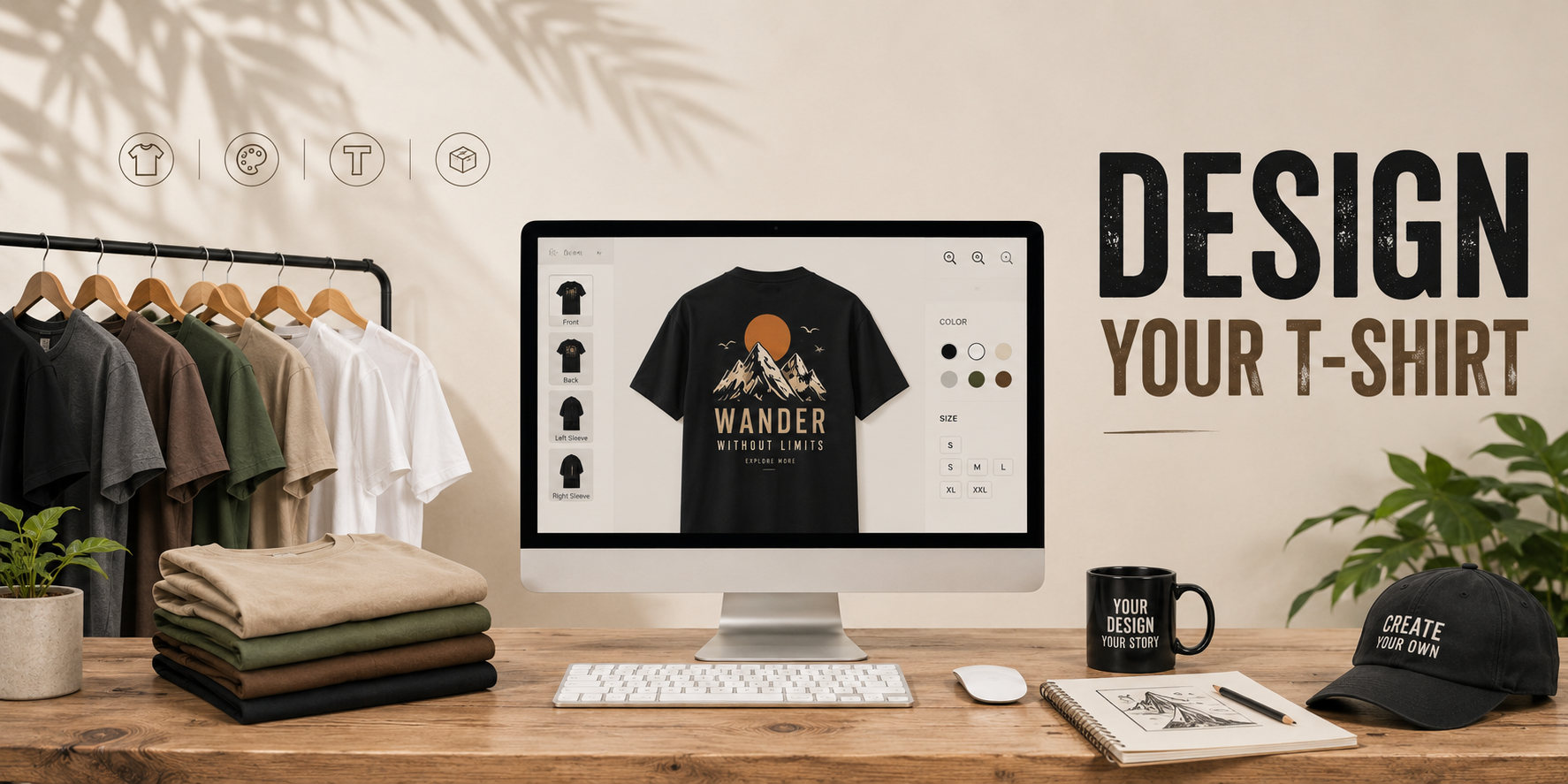 Following Steps For Customization of T-Shirts