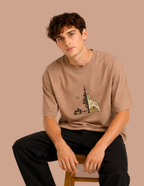 mountain men oversized t-shirt