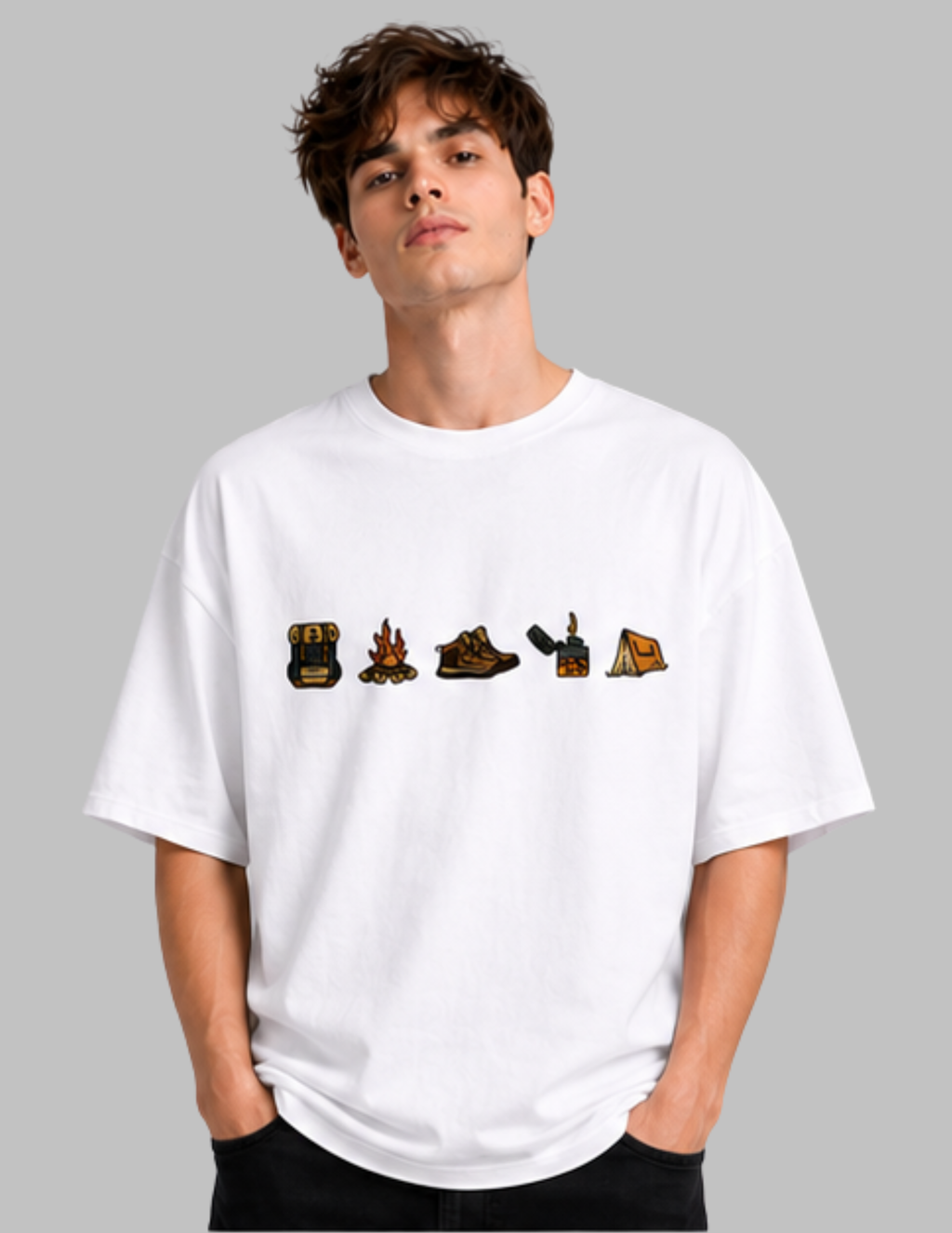 men oversized tshirt