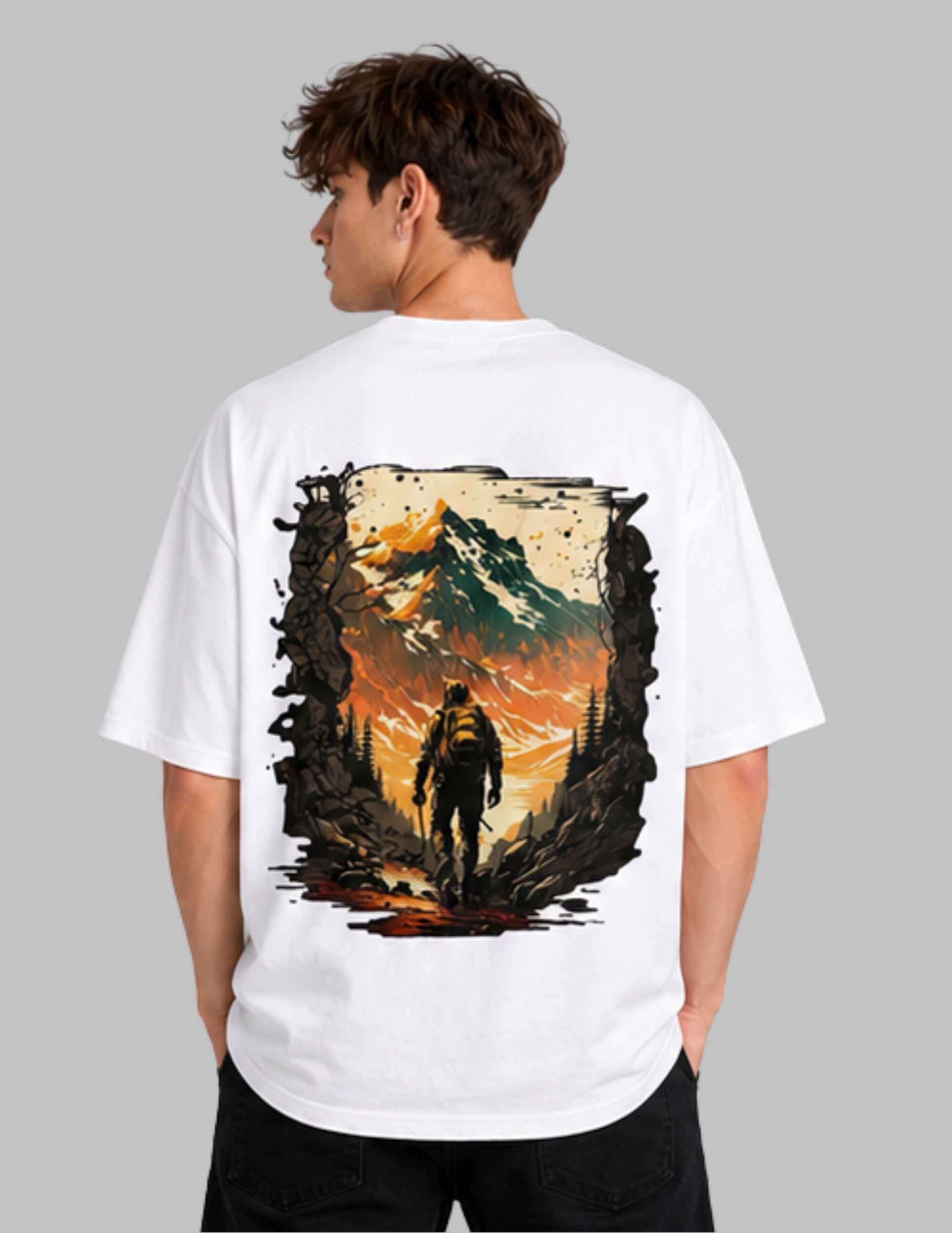 men oversized tshirt