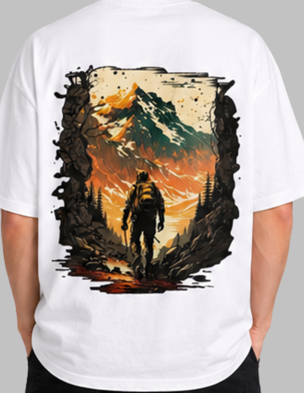 men oversized tshirt