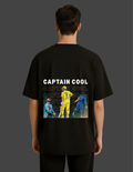 Captain cool oversized men tshirt back 