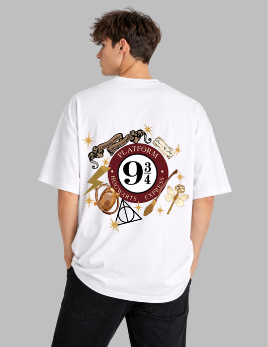 harry potter men oversized t-shirt