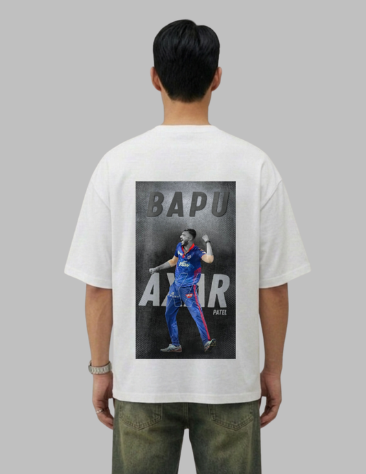 ipl axar patel men oversized tshirt