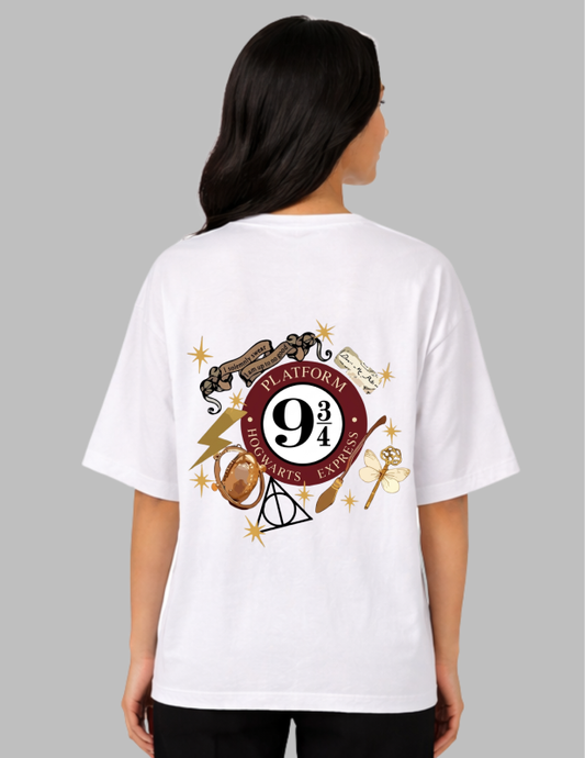 harry potter women oversized tshirt