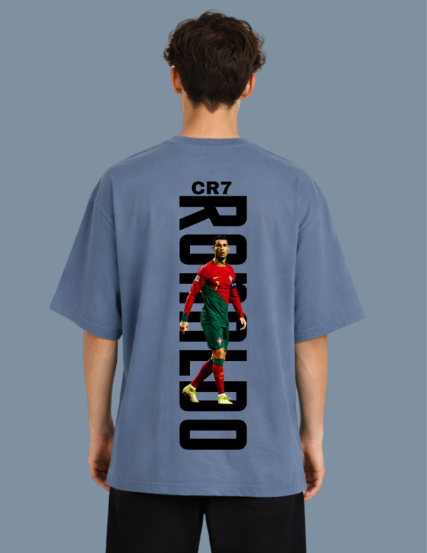 ronaldo men oversized t-shirt