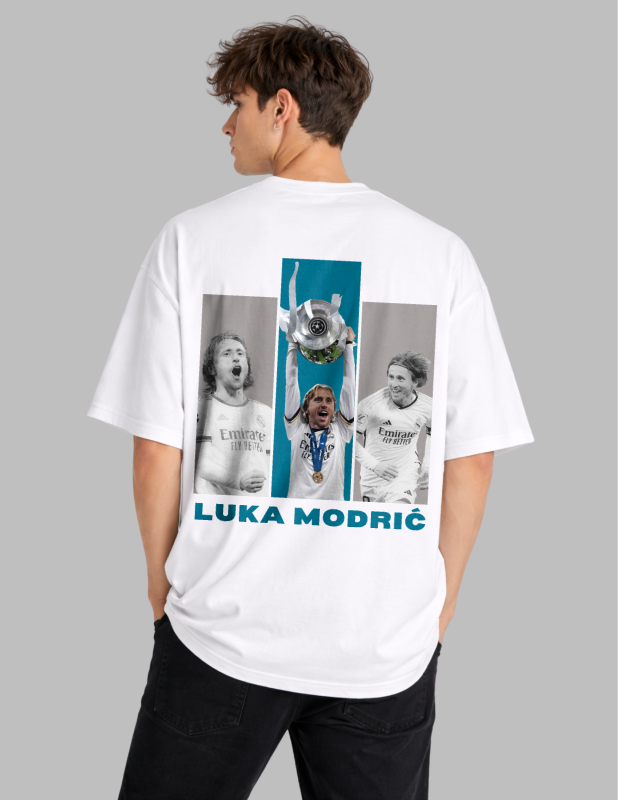 modric men oversized tshirt football