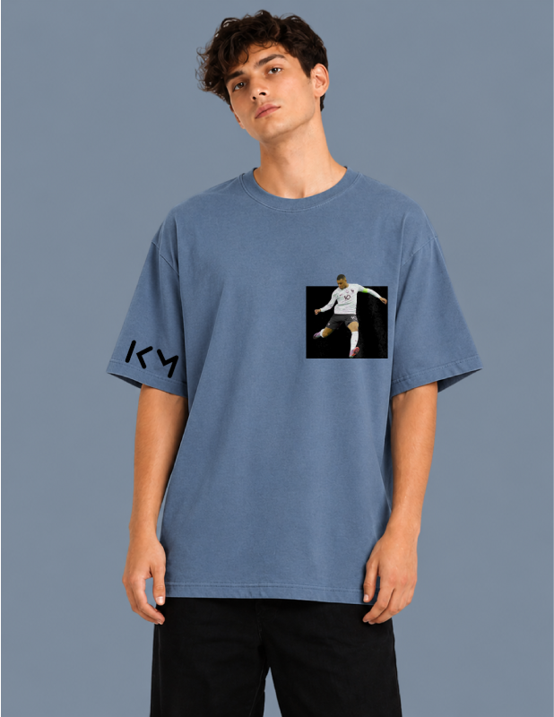 football oversized tshirt men