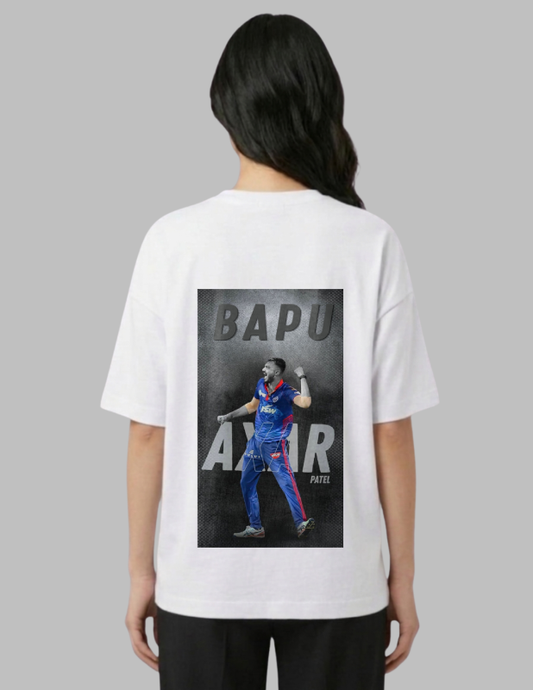 ipl axar patel women oversized tshirt