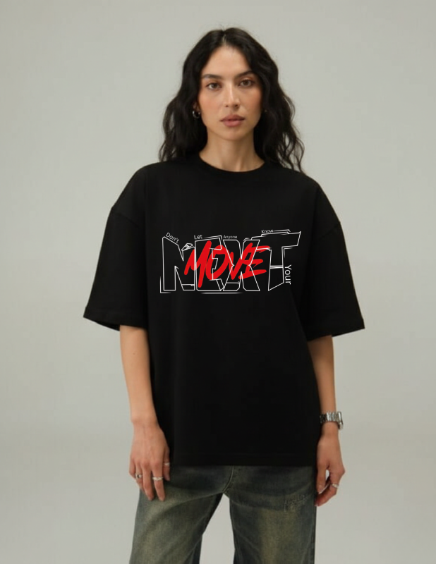 Next Move Women Oversized T-shirt 