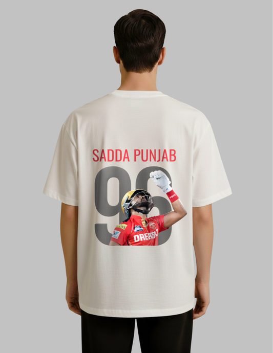Shreyas iyer men oversized tshit back